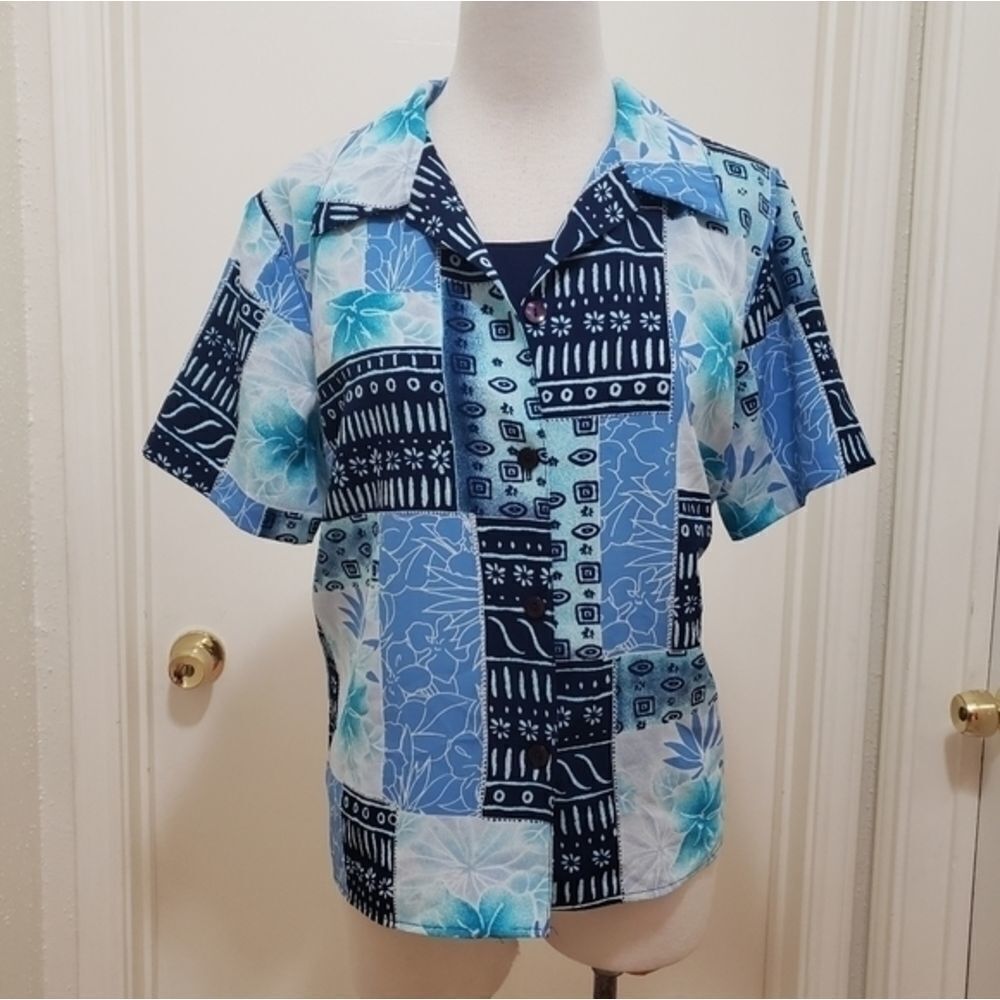 3for$20 button down blouse shirt floral